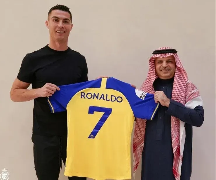 Cristiano Ronaldo presentado en su nuevo club | Foto: Instagram 