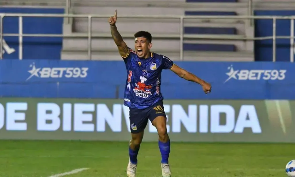 Braian Oyola fue uno de los grandes responsables de que Delfín clasifique a la Copa Sudamericana 2024. (Foto: API)