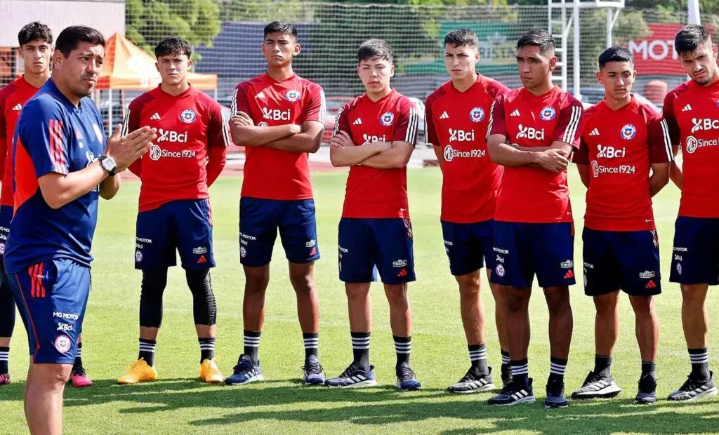 La selección chilena Sub 23 iniciará ante Perú su aventura en el Preolímpico de Venezuela 2024. | Foto: ANFP.
