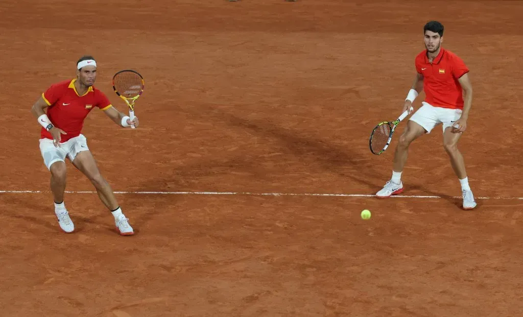 Rafa y Carlitos jugaron el doble masculino para España. (Foto: IMAGO).