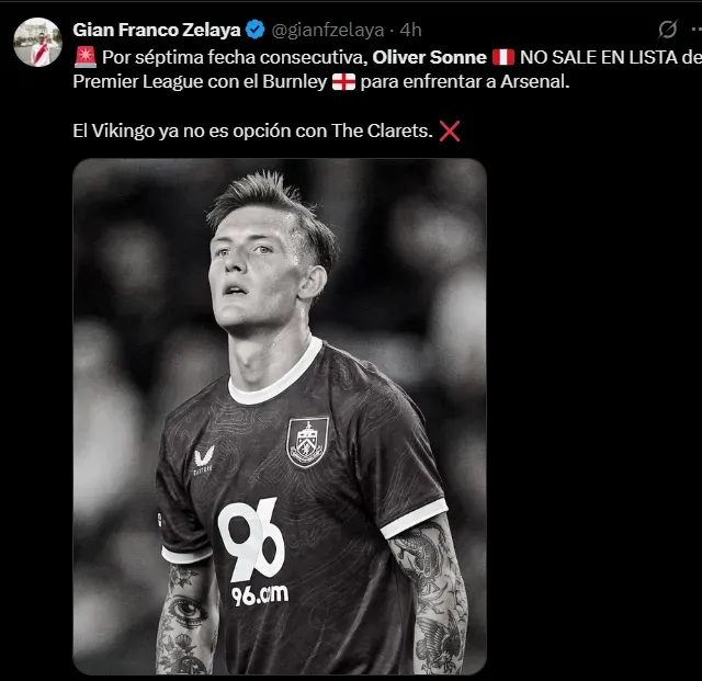 Fuente: @gianfzelaya