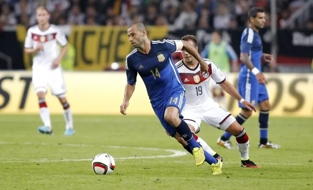 Javier Mascherano en la final del Mundial de Brasil 2014 (IMAGO)