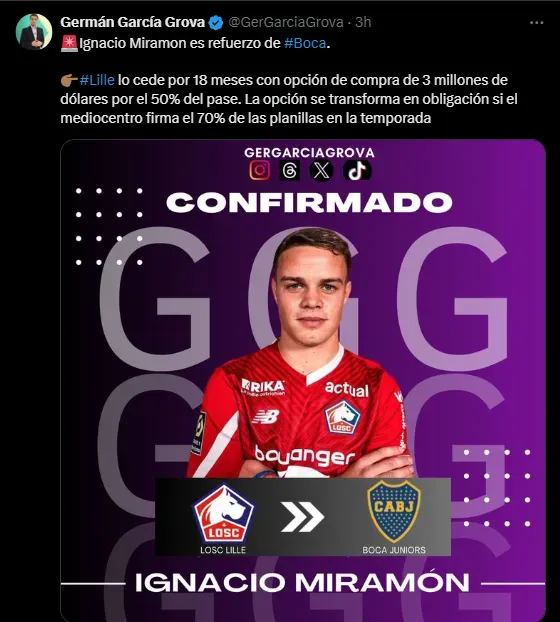 Miramón a Boca.