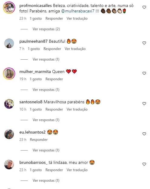 Fãs comentam em publicação da Mulher Abacaxi – Foto: Instagram