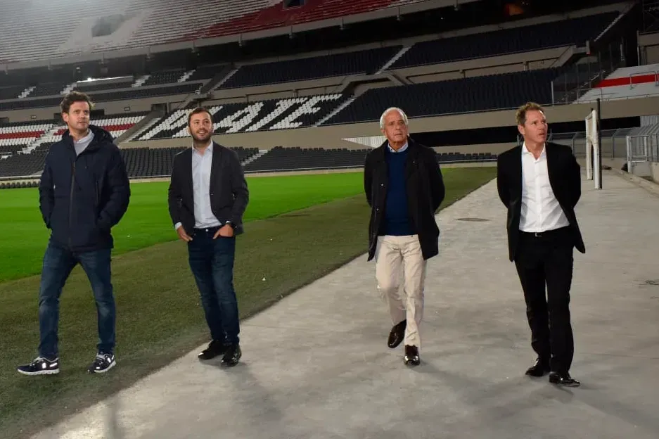 Taratuty, Di Carlo, D´Onofrio y Brito. Foto: Prensa River.