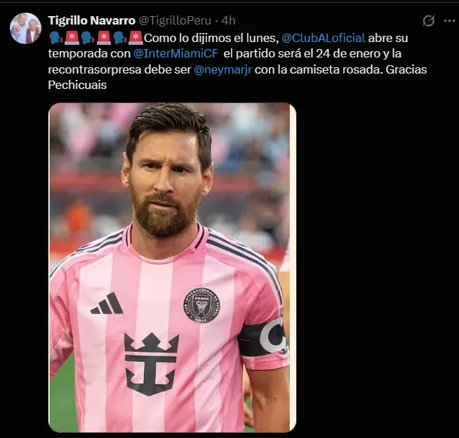 Fuente: @TigrilloPeru