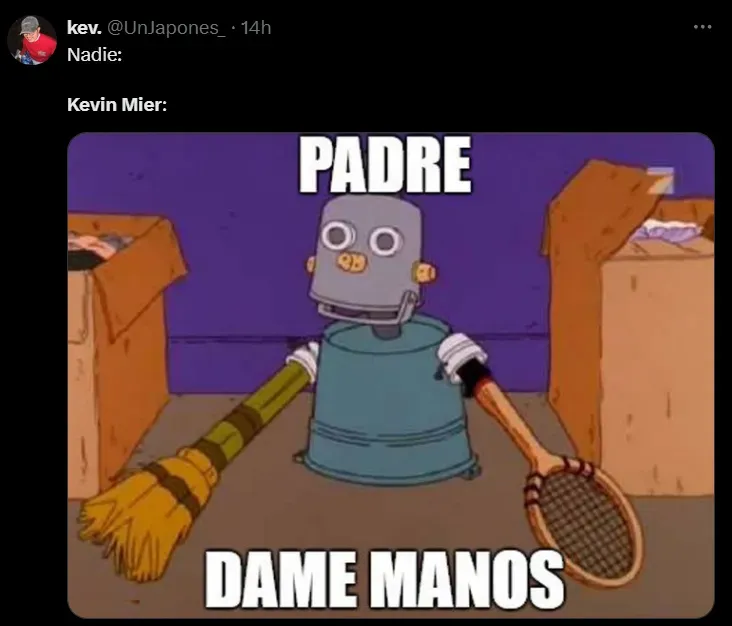 Las redes no perdonan a Kevin Mier. (X)