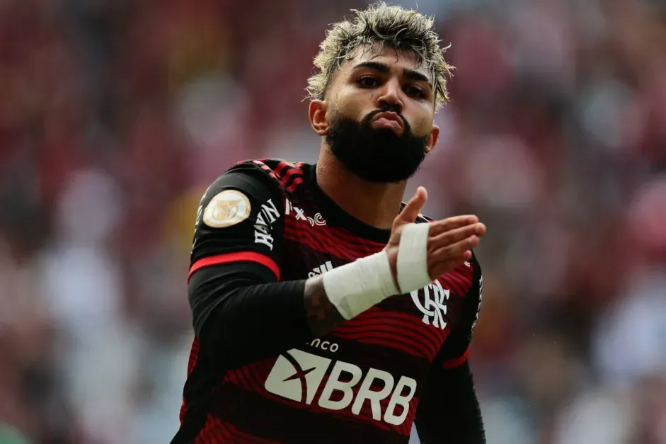 Gabigol em ação pelo Flamengo – Foto: Gilvan Souza/Flamengo