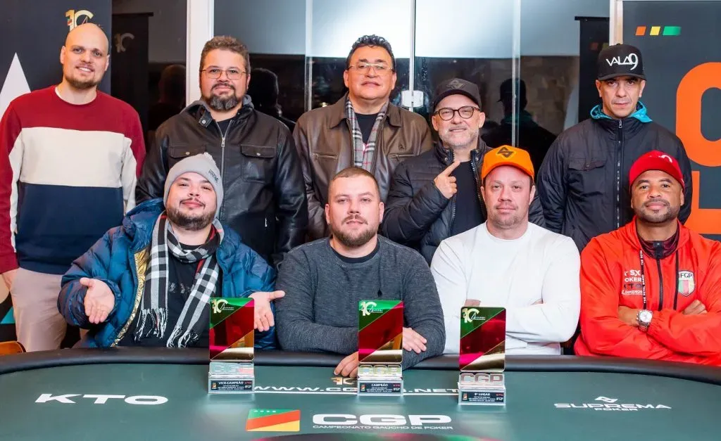 Mesa final do One Day High Roller do CGP Termas Romanas (foto: Jacson Barcello)