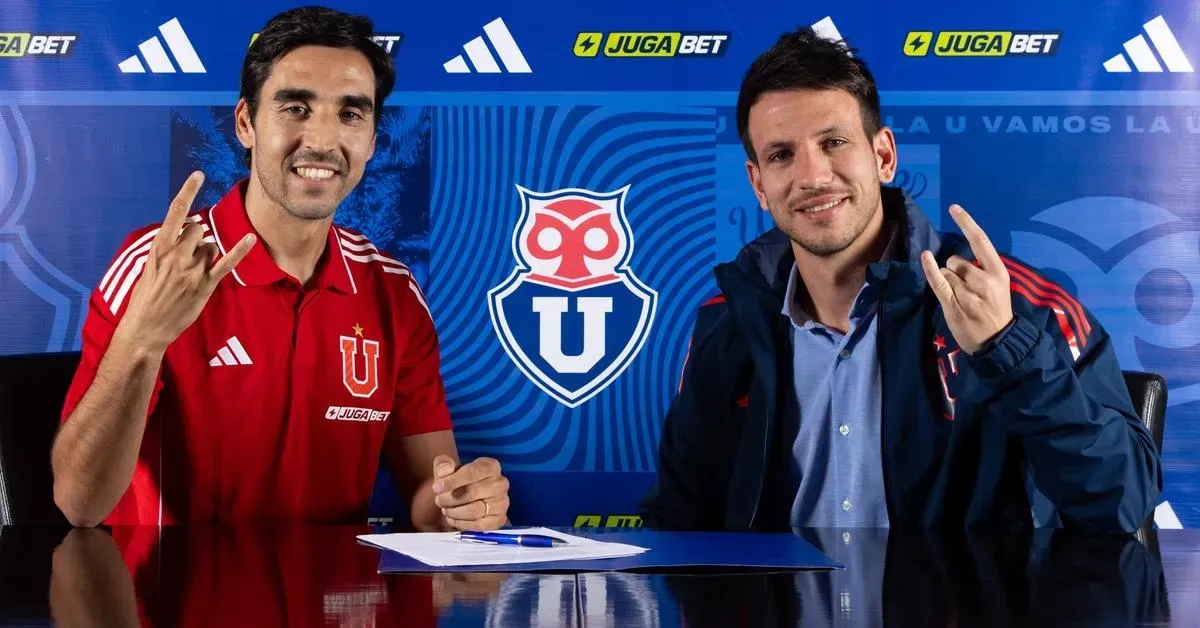 Francisco Meneghini se transformó este lunes en el nuevo técnico de la U. Foto: U. de Chile.