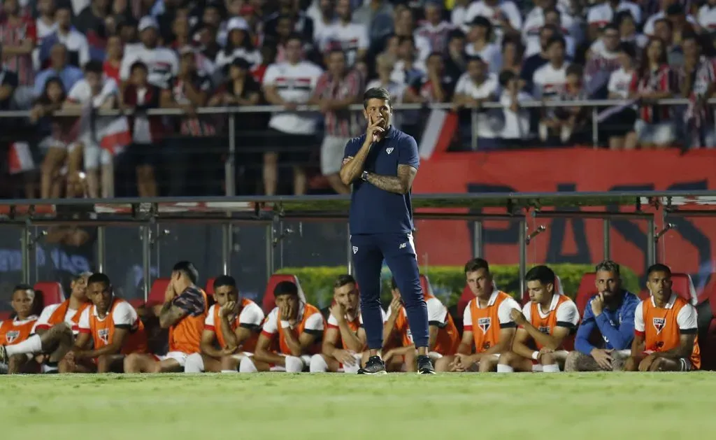 Thiago Carpini | São Paulo x Novorizontino | Créditos: Rubens Chiri e Paulo Pinto/Saopaulofc.net