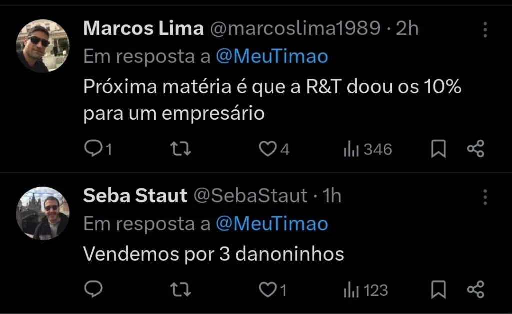 Repercussão via Twitter