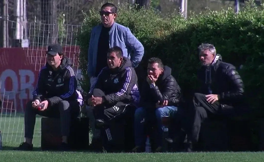 Fernando Ortiz, presente en el triunfo por 2-0 de la Sub 20