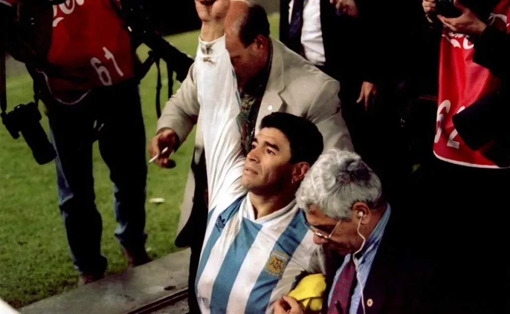 Diego Maradona, el mejor jugador de la historia para Carlos Valderrama. (Getty Images)