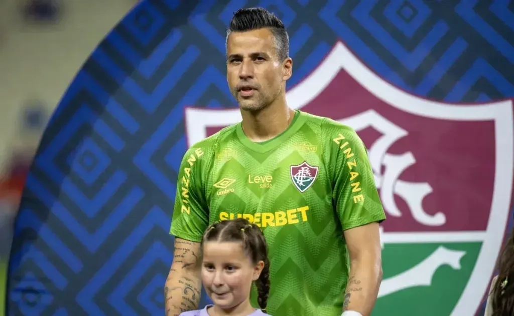 Fábio goleiro do Fluminense – Foto: Baggio Rodrigues/AGIF