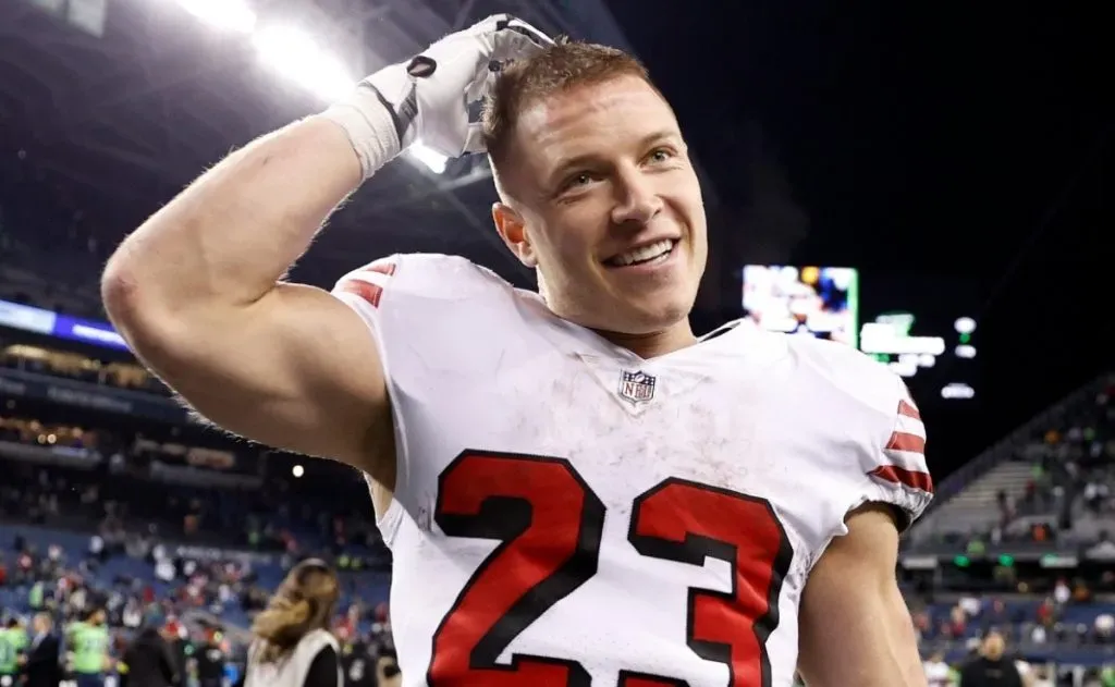 Christian McCaffrey – San Francisco 49ers – NFL 2022 (Steph Chambers/Getty Images)