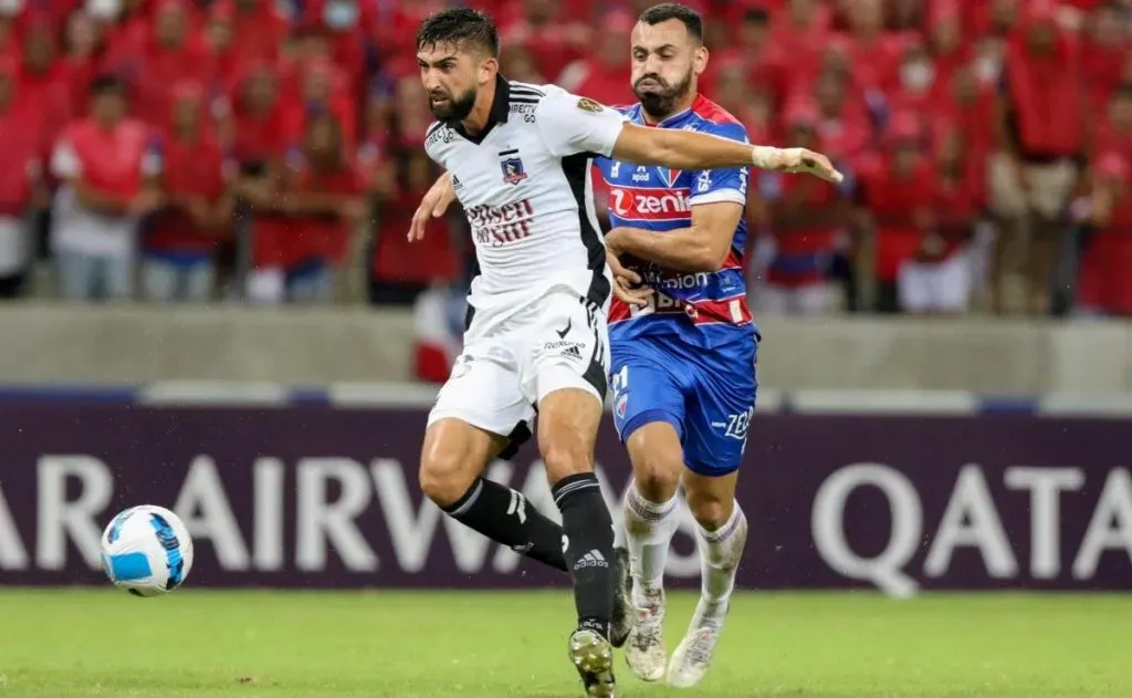 Emiliano Amor en Copa Libertadores. Crédito: Libertadores.