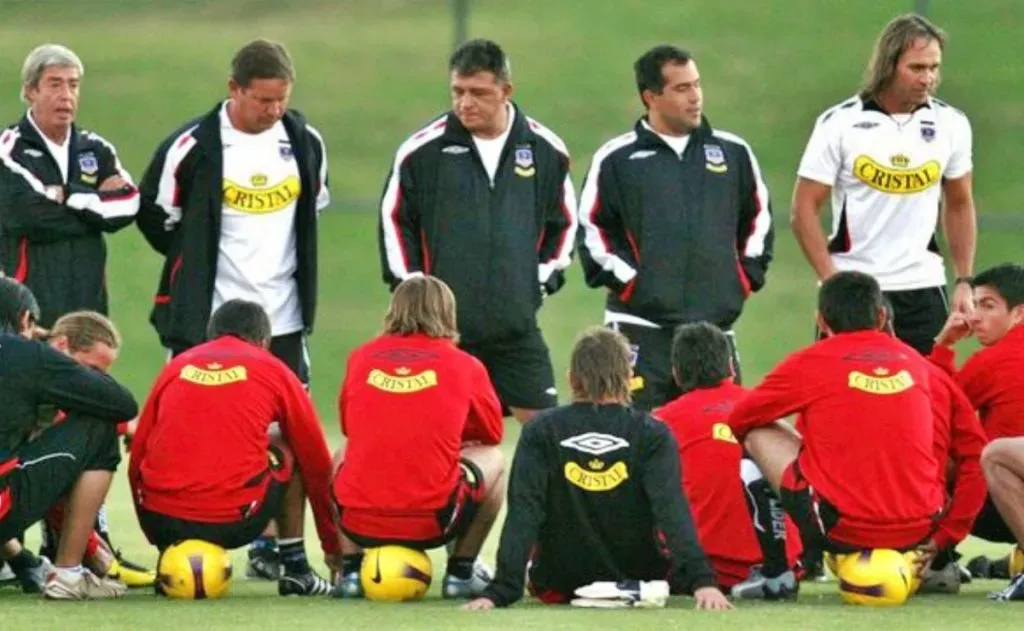 Claudio Borghi en Colo Colo. Crédito: Archivo.