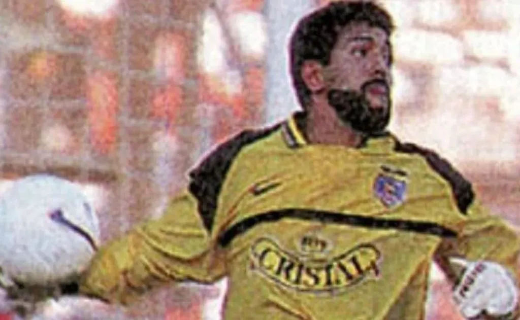 Pedro Reyes también fue arquero ante Wanderers por la Copa Chile 1996 | Foto: Archivo