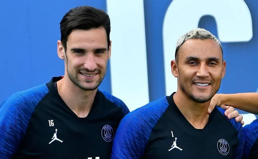 Sergio Rico y Keylor Navas son grandes amigos.