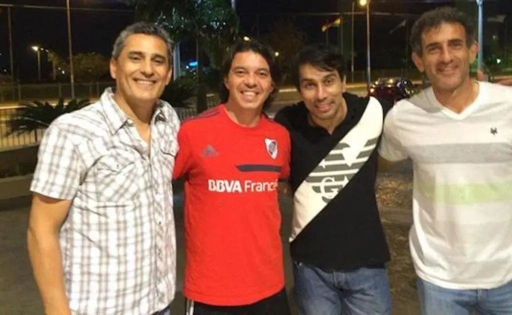 Javier Sodero, ex arquero de River y amigo de Gallardo.