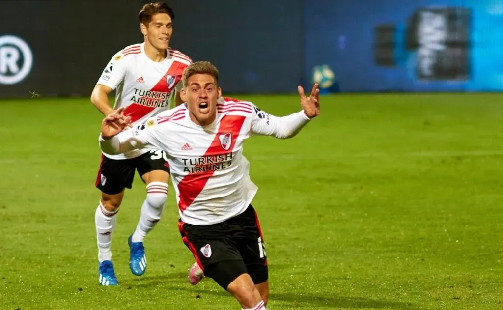 El pasado de Federico Girotti en River. Debutó e hizo goles de la mano de Gallardo.