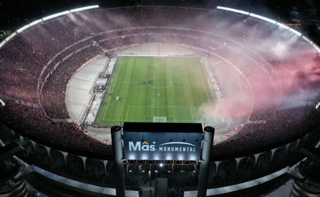 El Monumental podría perder la localía ante San Lorenzo.