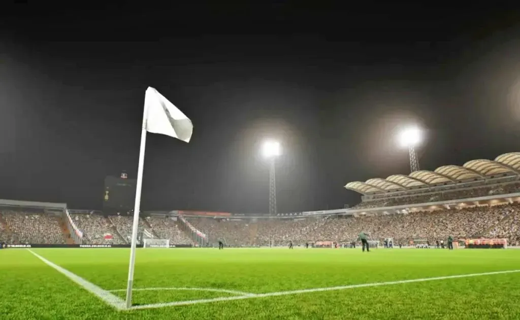 El Estadio Monumental era uno de los recintos que se podía elegir en el eFootball. ¿Veremos en algún otro juego el Estadio de Colo Colo? | Foto: Captura.