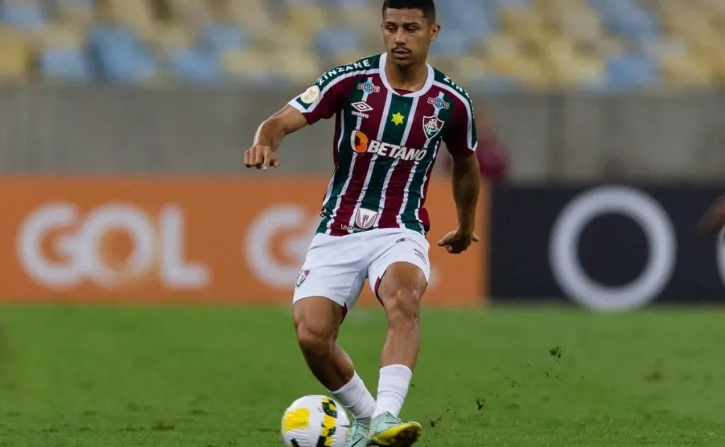 André em ação pelo Fluminense.