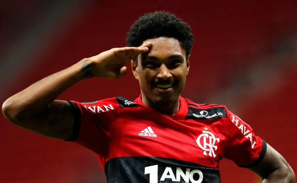 Vitinho nos tempos de Flamengo