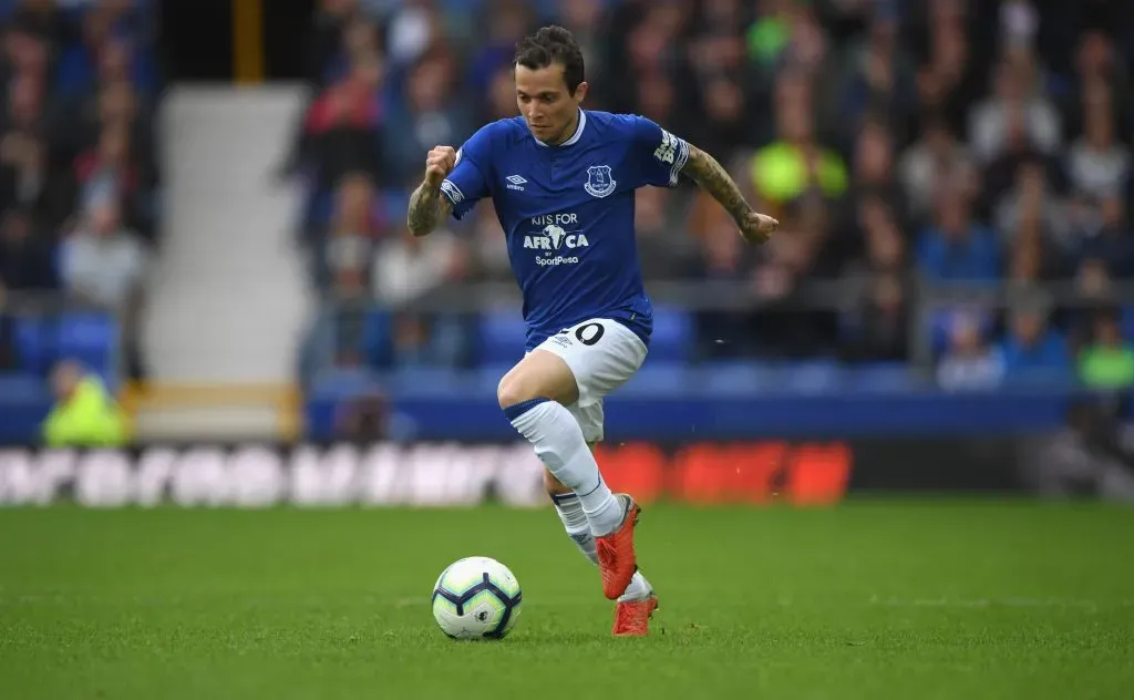 Bernard em tempos de Premier League. (Photo by Stu Forster/Getty Images)