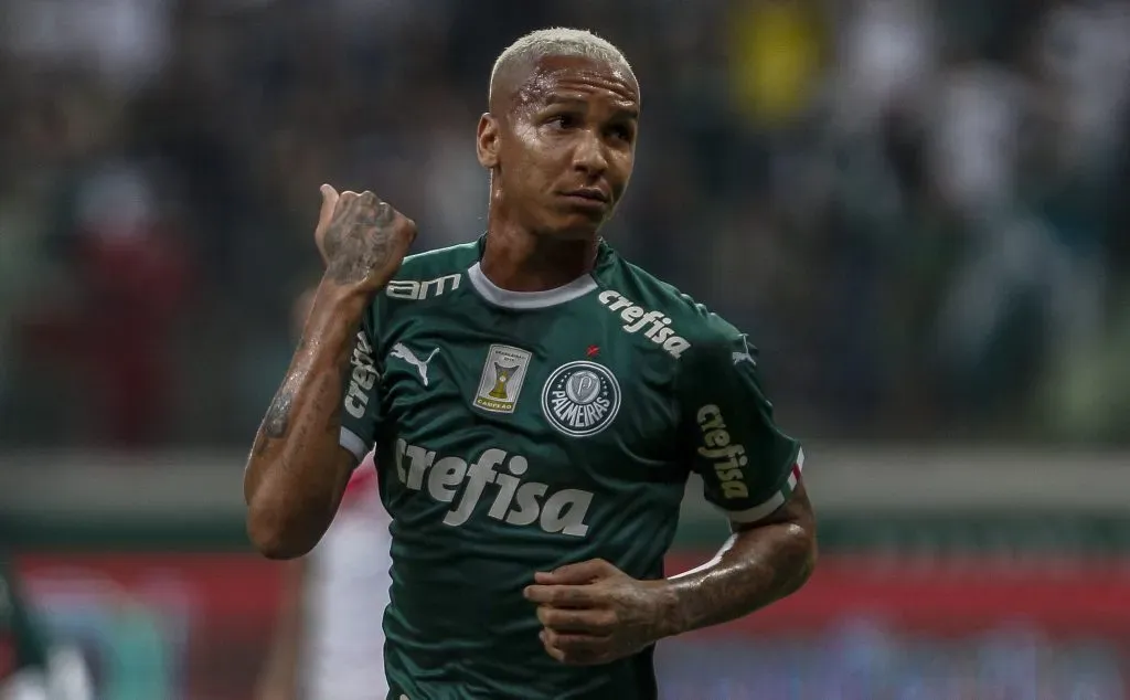 Deyverson nos tempos de Palmeiras (Foto: Miguel Schincariol/Getty Images)