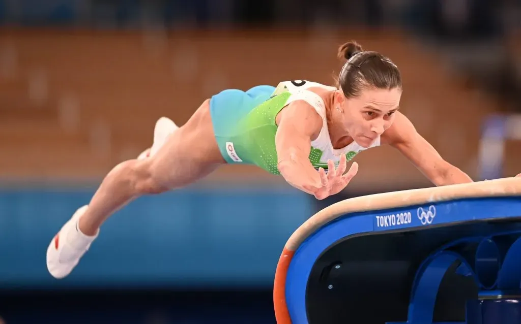 Oksana Chusovitina es una leyenda de los Juegos Olímpicos. (Imago)