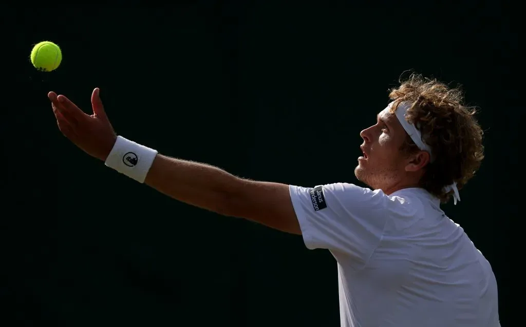 Holmgren está en tercera ronda de Wimbledon, el primer Grand Slam que juega en su vida