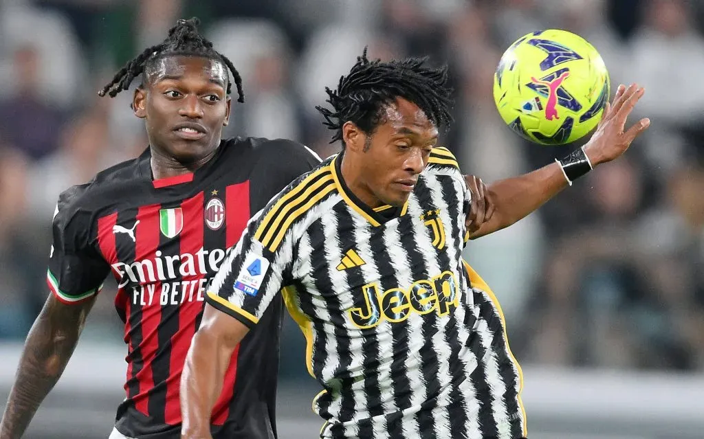 Cuadrado e Rafael Leão