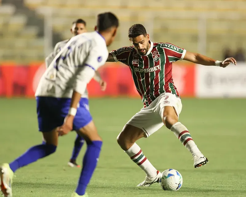 Renato Augusto voltou de lesão na derrota para o San José. Foto: Marcelo Gonçalves/Fluminense FC