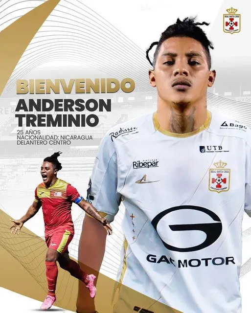 Anderson Treminio al Real Santa Cruz