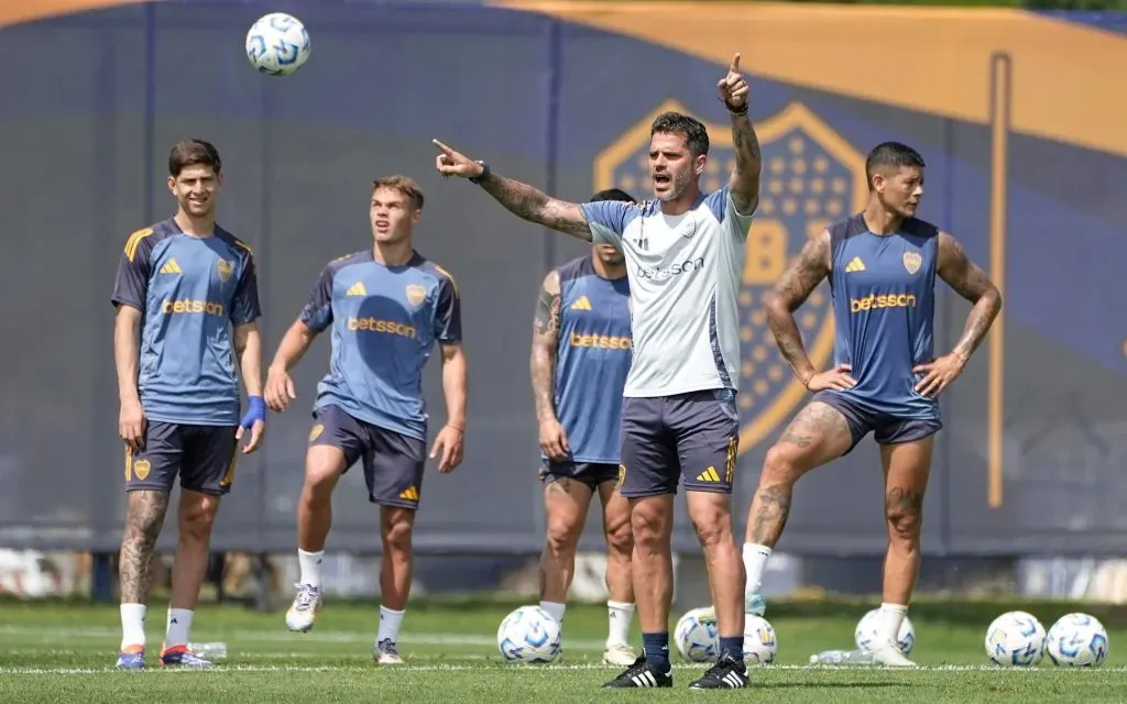 Marcos Rojo en Boca, ahora (Foto: Boca Oficial)