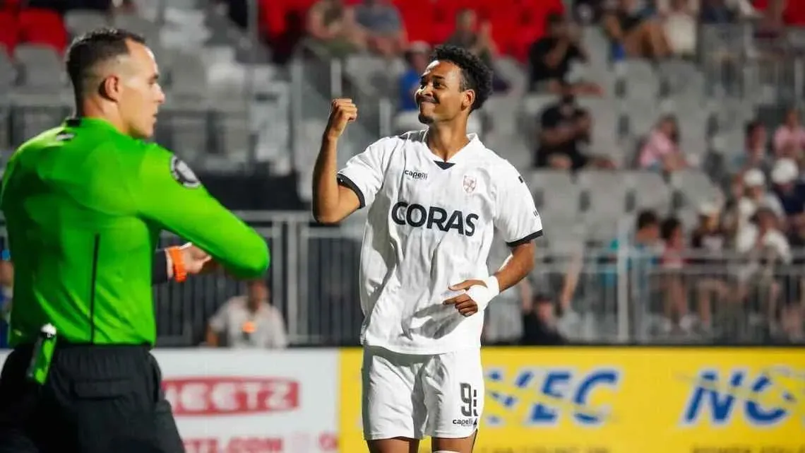 Ordóñez en el Loudoun United.