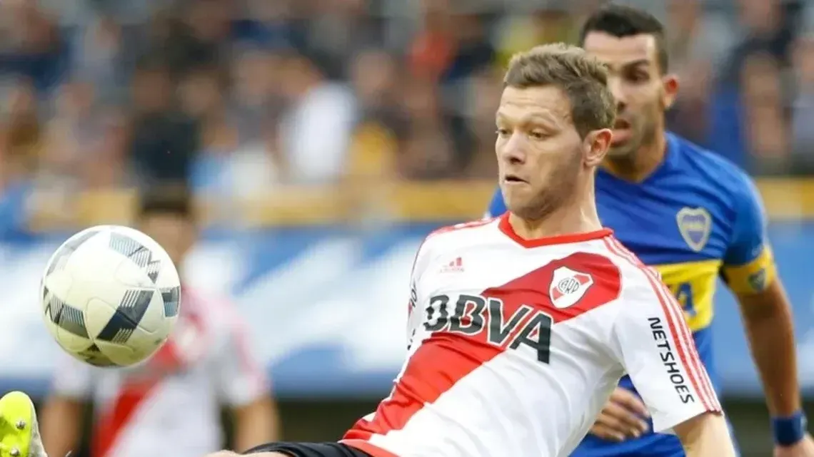 Nicolás Domingo recordó el descenso del Millonario en 2011.