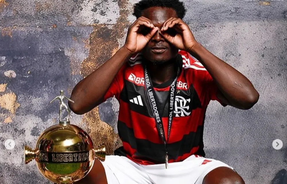 Shola é relacionado para jogo da Libertadores – Foto/Reprodução: CONMEBOL