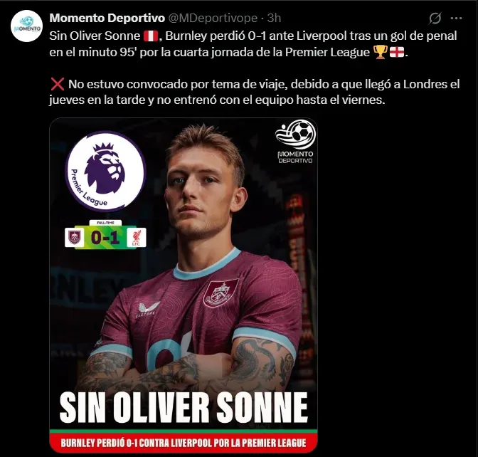 Fuente: @MDeportivope