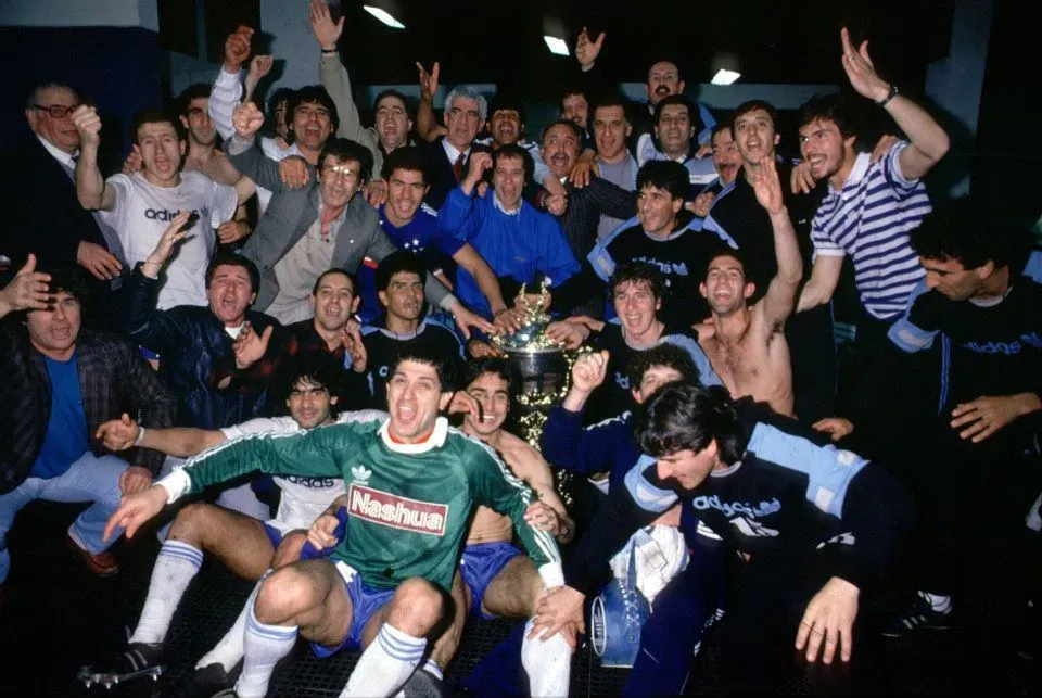 Con Racing logró el ascenso en el 85 y luego la Supercopa 88. Foto archivo.