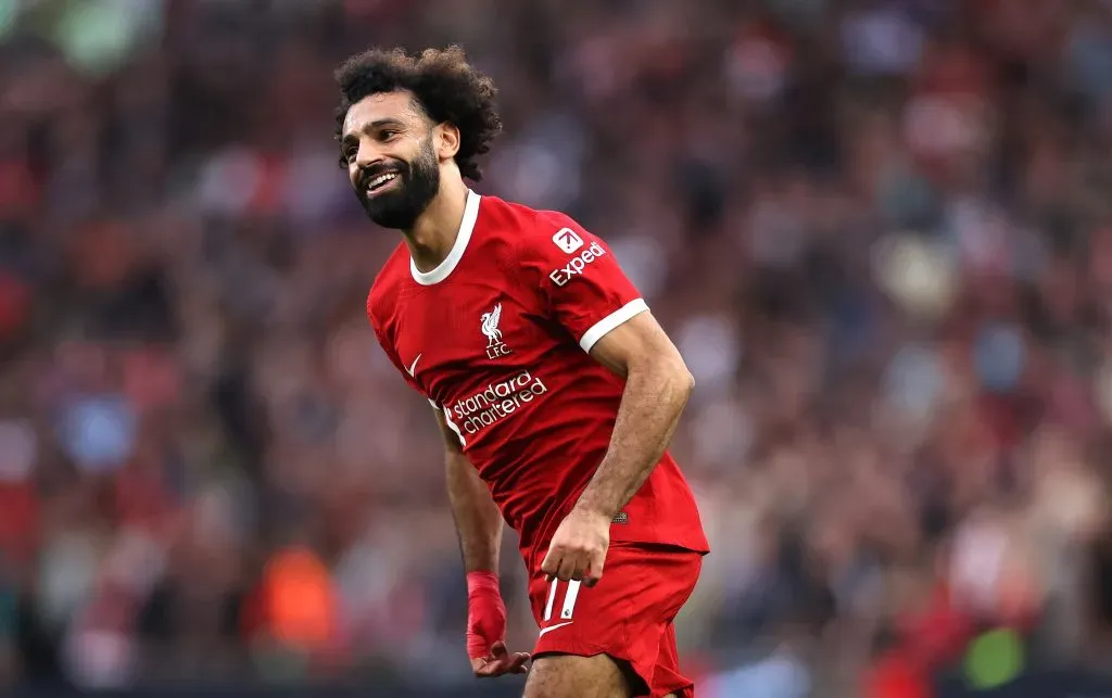 Mohamed Salah, una de las figuras del Liverpool. Foto: Getty Images