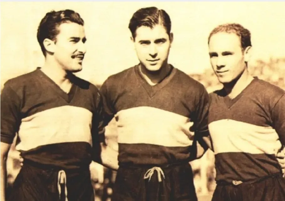 Natalio Pescia (derecha) fue un símbolo de Boca. (Archivo)