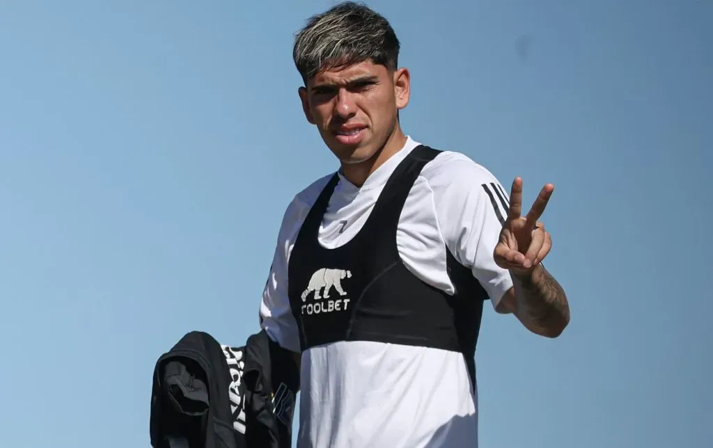 Carlos Palacios en la pretemporada de Colo Colo en Uruguay. Foto: Colo Colo.