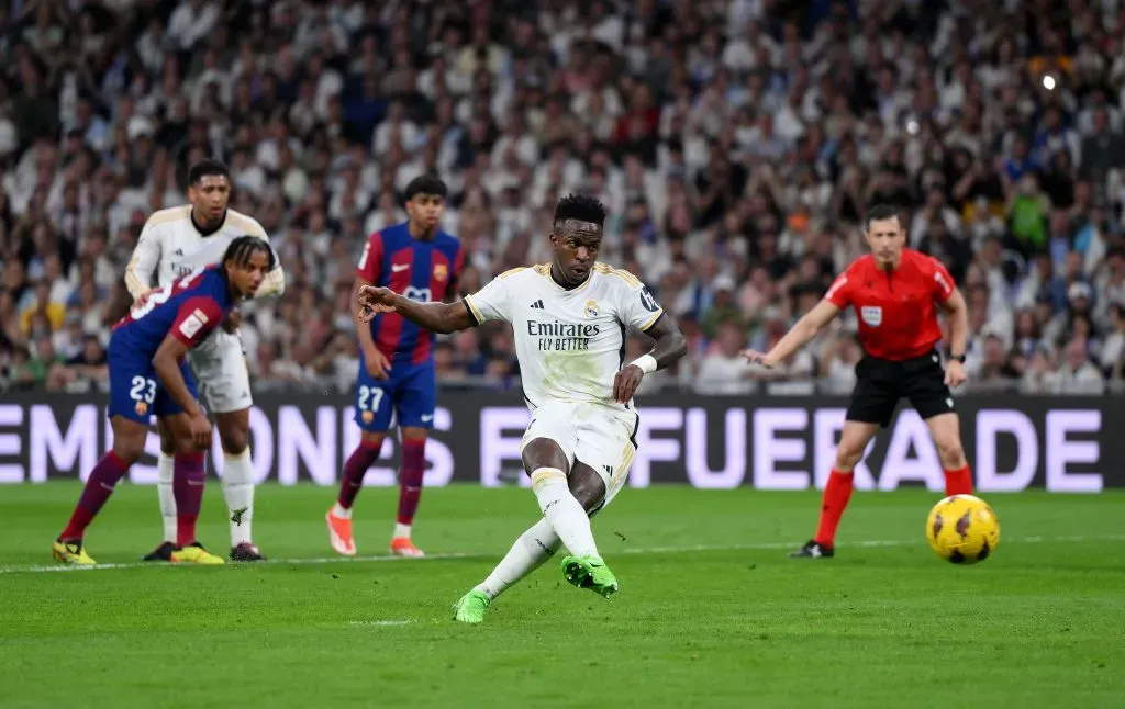 Vinicius Junior of Real Madrid (Photo by David Ramos/Getty Images)