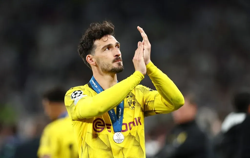 Mats Hummels pelo Borussia Dortmund. (Photo by Alex Pantling/Getty Images)