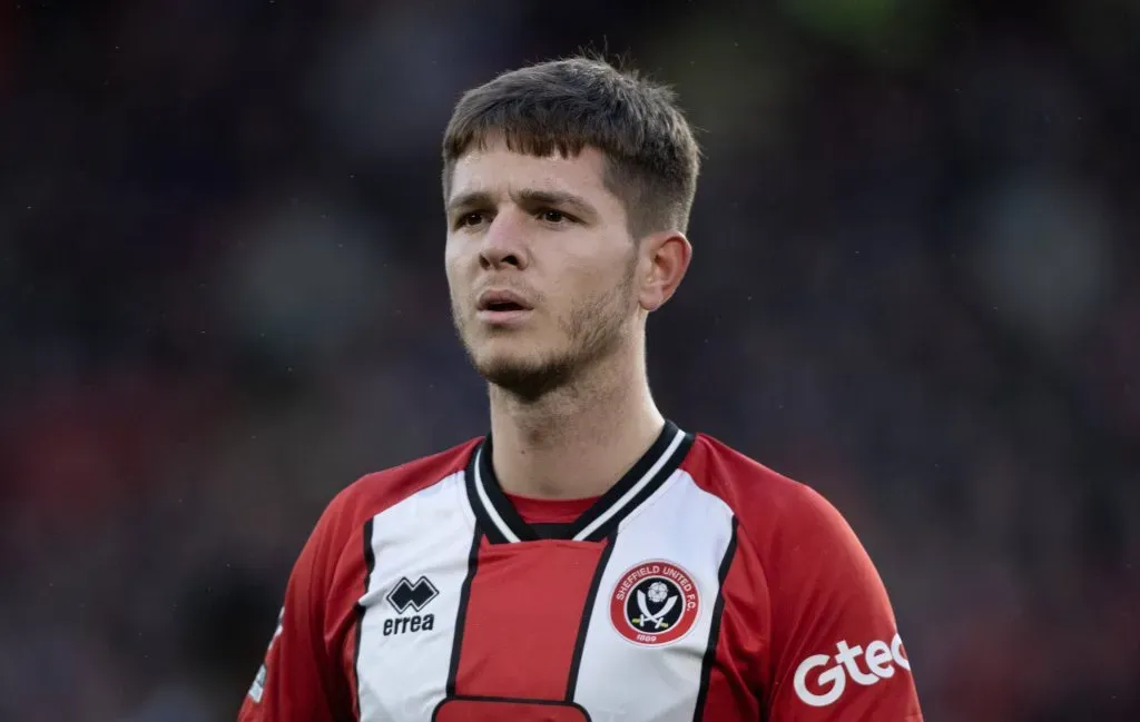 Sheffield United v Chelsea FC – Premier League SHEFFIELD, ENGLAND – APRIL 7: James McAtee of Sheffield United looks on during the Premier League match between Sheffield United and Chelsea FC at Bramall Lane on April 7, 2024 in Sheffield, England. Photo by Joe Prior/Visionhaus via  ***Local Caption*** James McAtee Sheffield Bramall Lane England United Kingdom Copyright: xVisionhausx 776004062