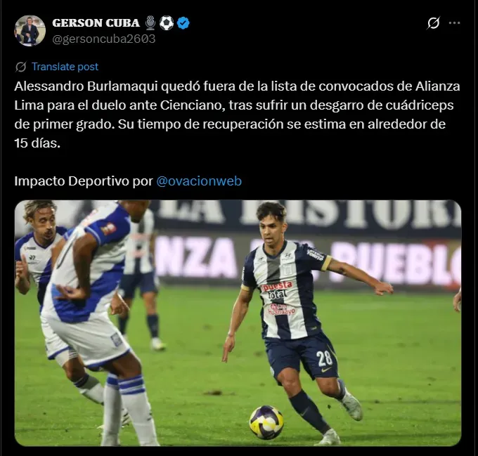 Fuente: @gersoncuba2603